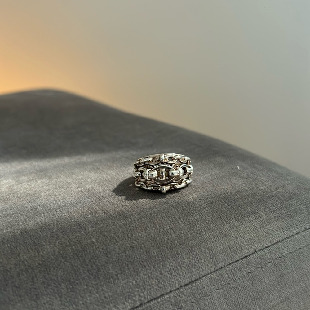 LINKS OF LONDON BRITLINES RING SIZE P